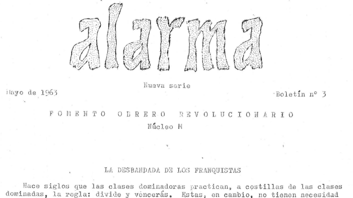 Alarma 3, mayo 1963, serie 2