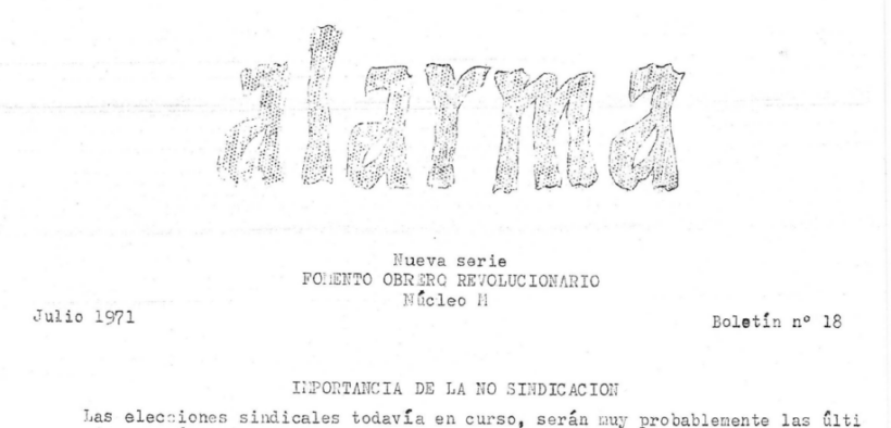 Alarma nº18